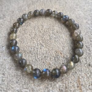 AAA Grade Labradorite Stretch Bracelet | 6mm Beads